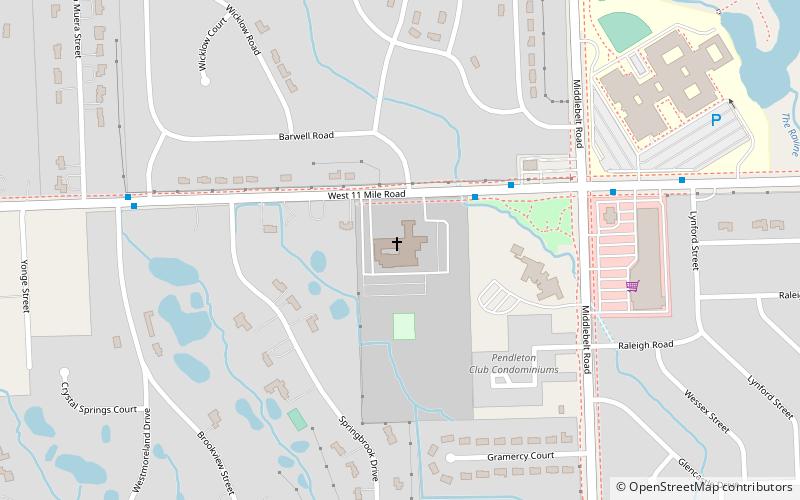 Nardin Park United Methodist Church location map