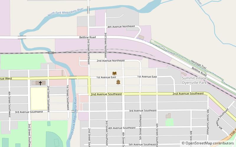 Memorial Building location map