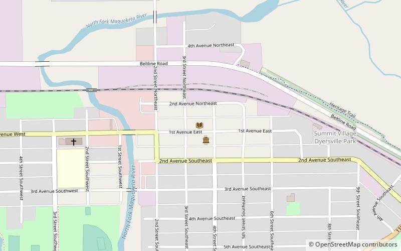 James Kennedy Public Library location map