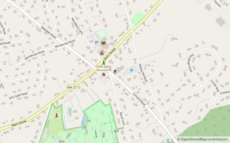 acton congregational church location map