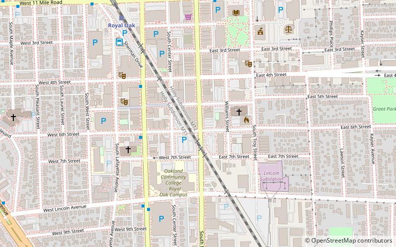 B and C Grocery Building location map