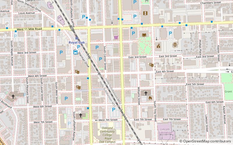 Creative Arts Studio location map