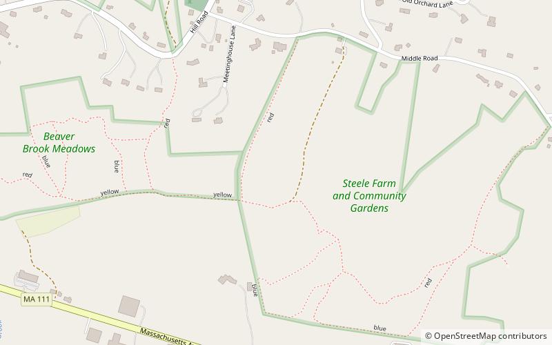 Levi Wetherbee Farm location map