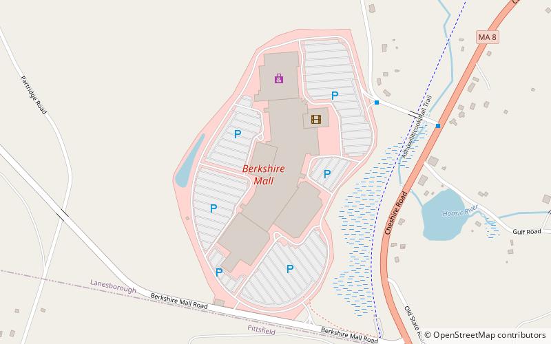 Berkshire Mall location map