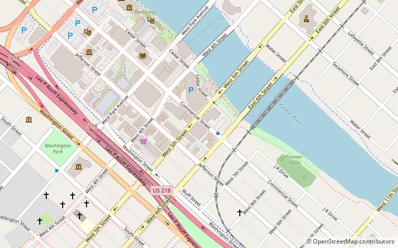 Hotel Russell-Lamson location map