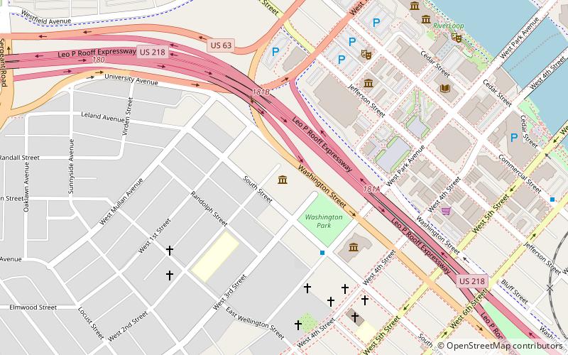 Rensselaer Russell House location map