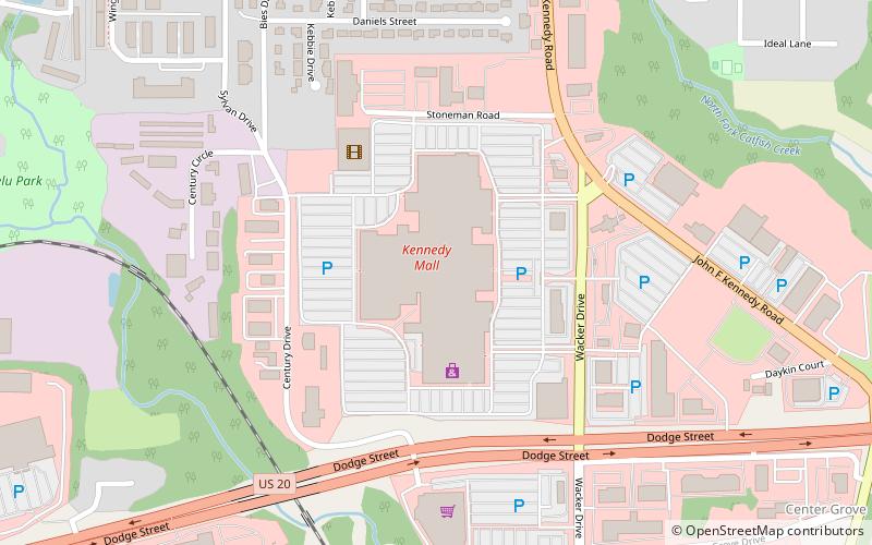 Kennedy Mall location map