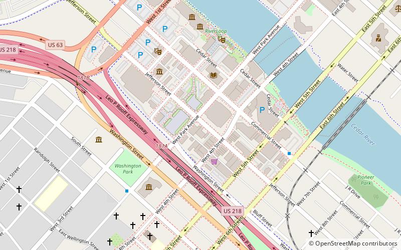 Master Service Station location map