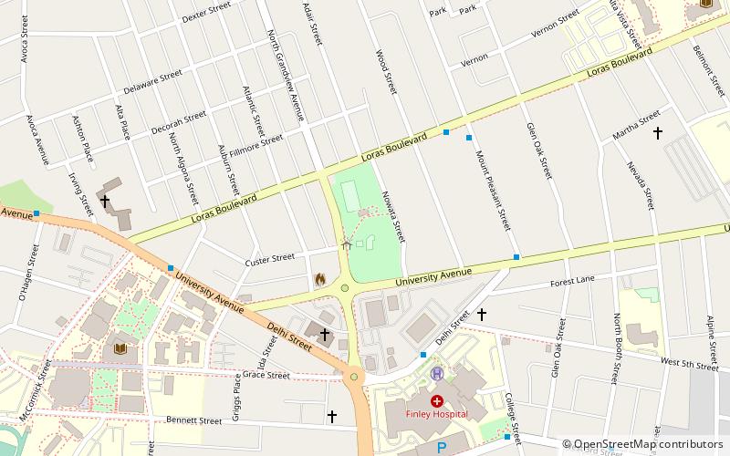 allison henderson park dubuque location map