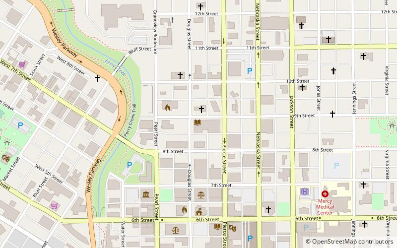 Woodbury County Courthouse location map