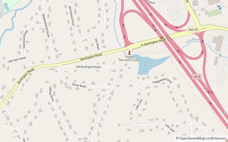 Bacon-Gleason-Blodgett Homestead location map