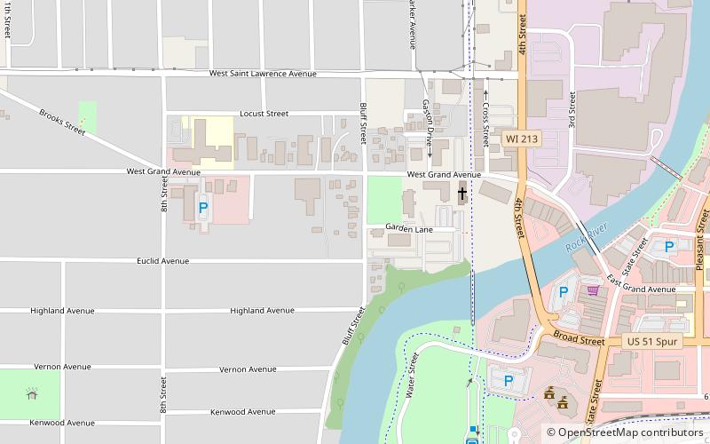 Lathrop-Munn Cobblestone House location map