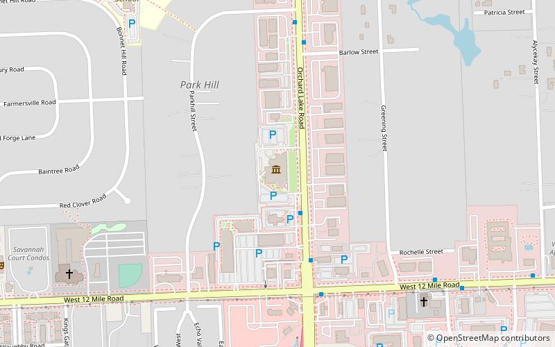 Holocaust Memorial Center location map