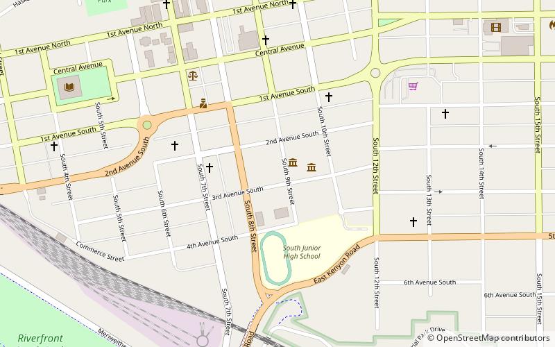 Vincent House location map