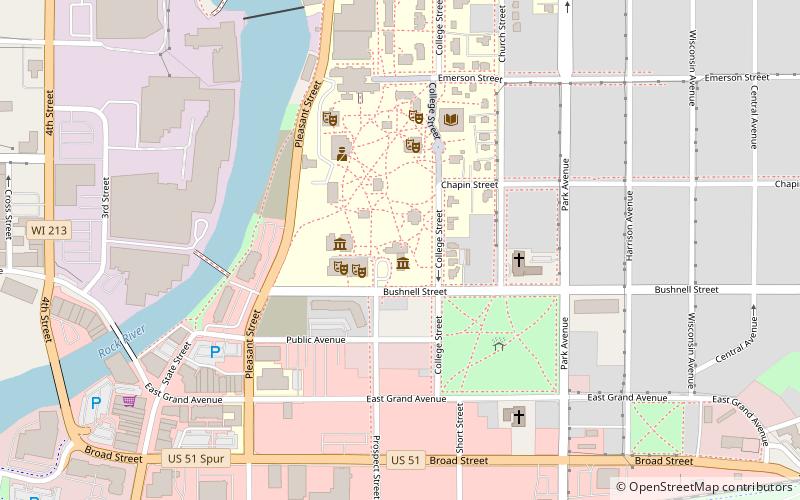 Logan Museum of Anthropology location map