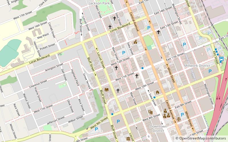 St. Luke's United Methodist Church location map