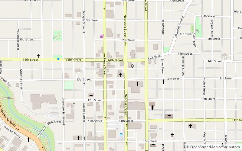 First Congregational Church location map