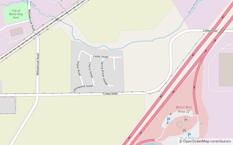 Dougan Round Barn location map