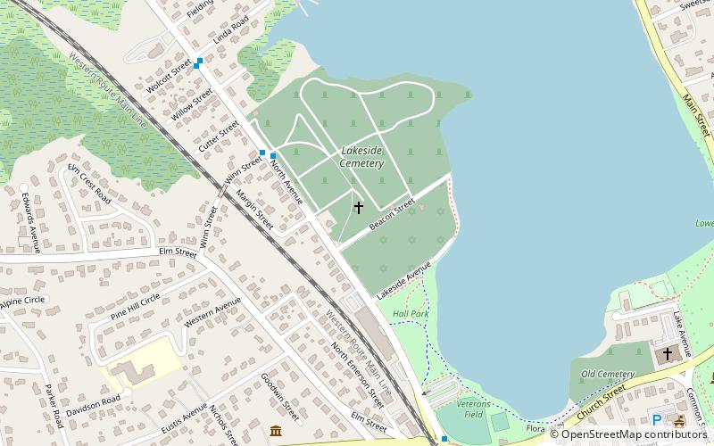 Beacon Street Tomb location map