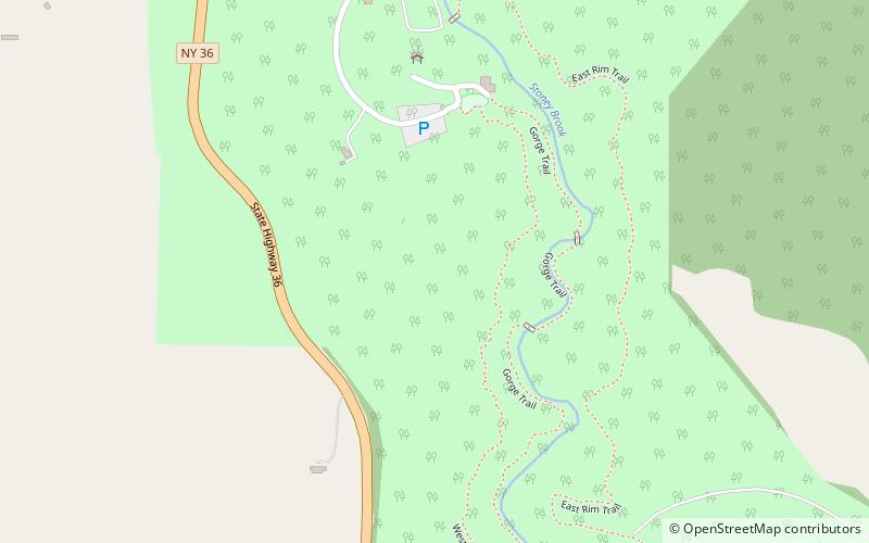 Park Stanowy Stony Brook location map