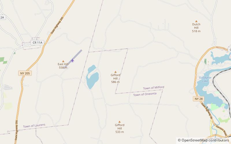 Gifford Hill location map