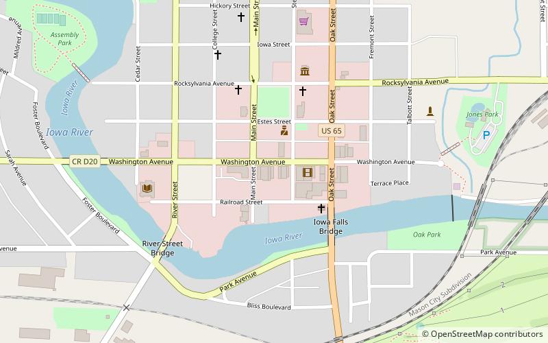 McClanahan Block location map