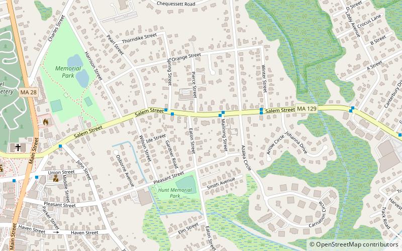 Charles Manning House location map