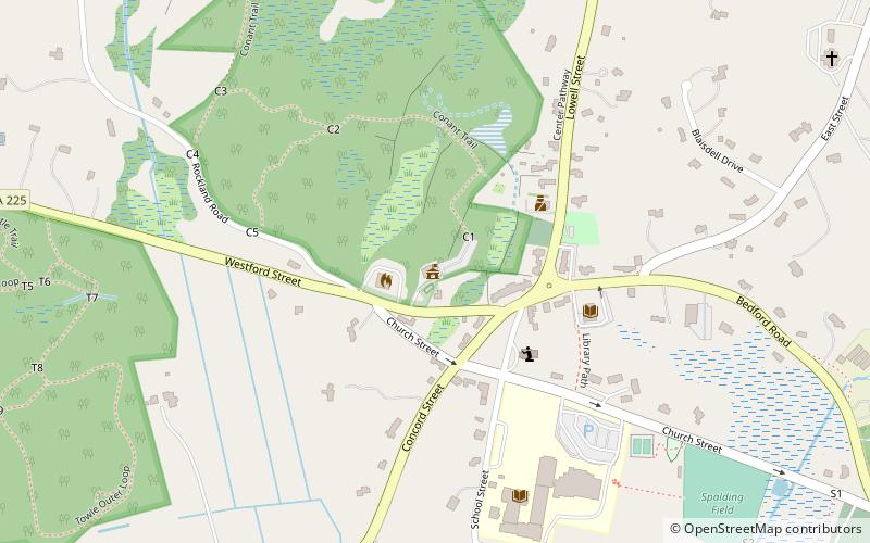 Carlisle Conservation Lands location map