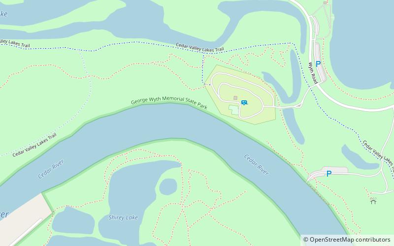 park stanowy george wyth waterloo location map