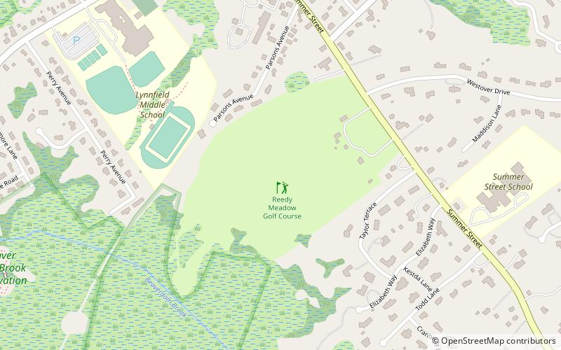 Reedy Meadow Golf Course location map