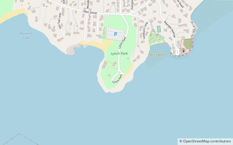 Woodbury Point location map