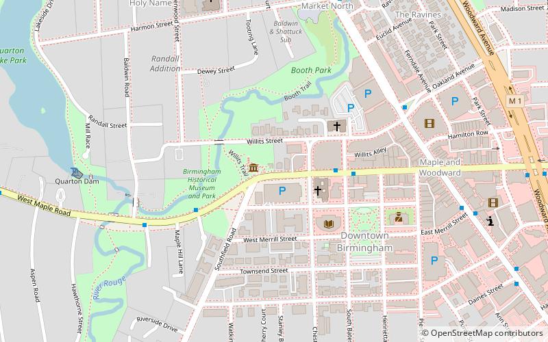 John W. Hunter House location map