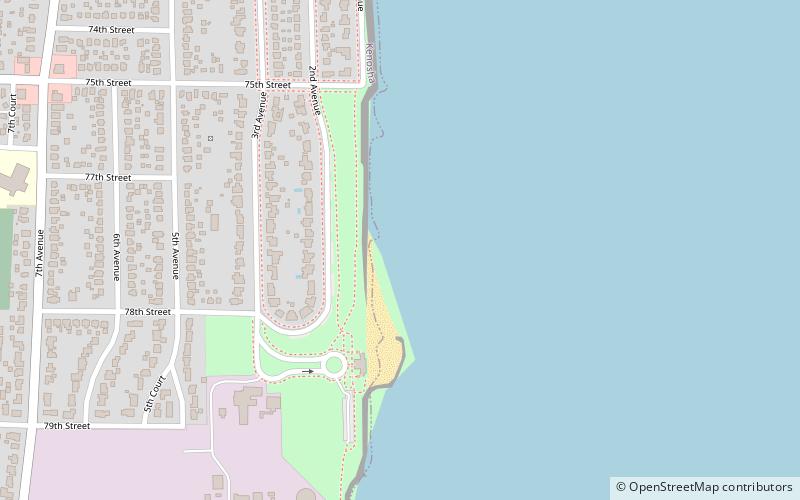 Southport Beach House location map