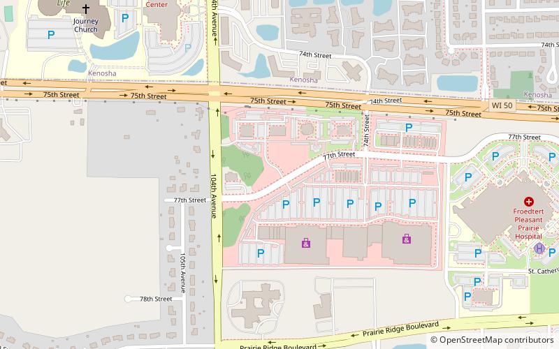 Pleasant Prairie location map