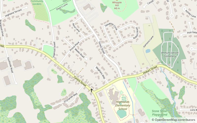 Salem Village Historic District location map