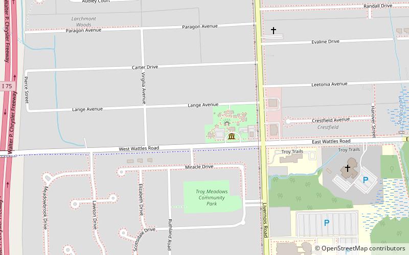 Caswell House location map