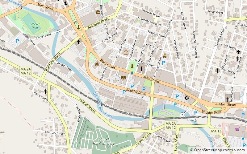 Fitchburg Public Library location map