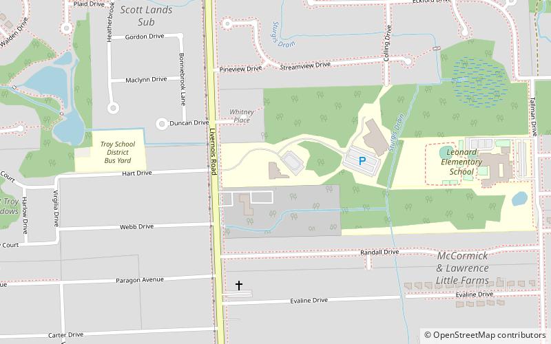 Troy School District location map