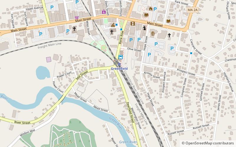 sacred heart parish greenfield location map