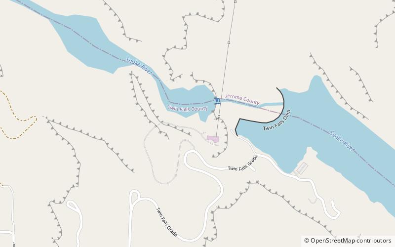 twin falls location map