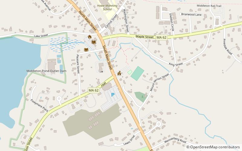 Middleton location map