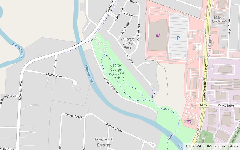 George George Memorial Park location map