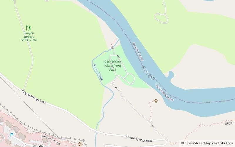 centennial waterfront park twin falls location map
