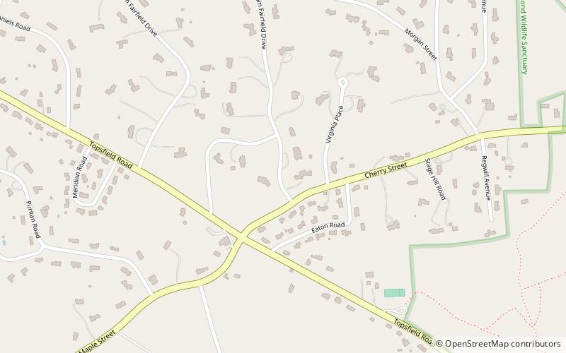 Newman-Fiske-Dodge House location map