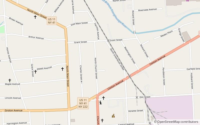 William J. Greenman House location map