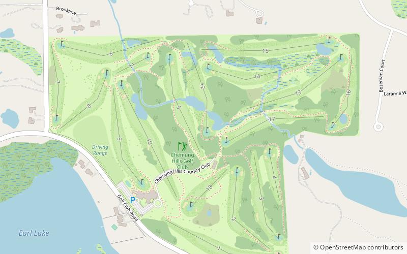 Chemung Hills Golf & Banquet Center location map