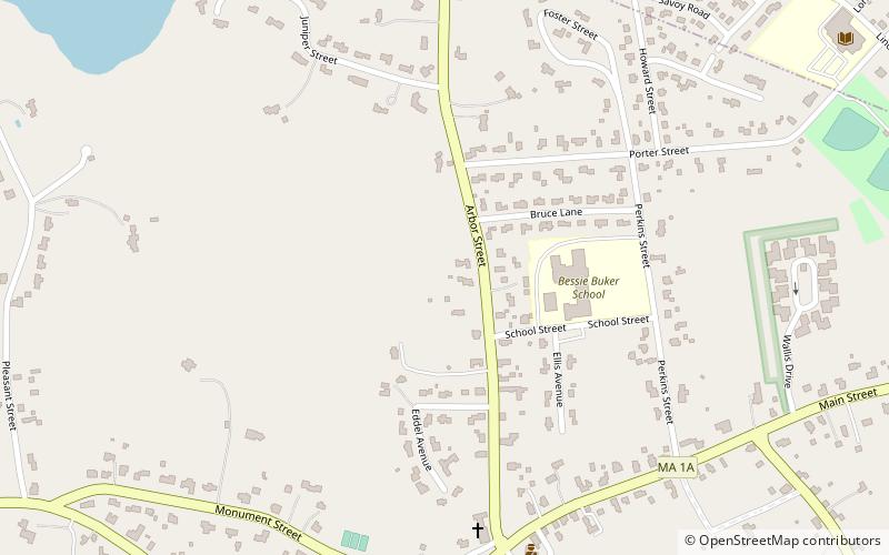 Claflin-Richards House location map