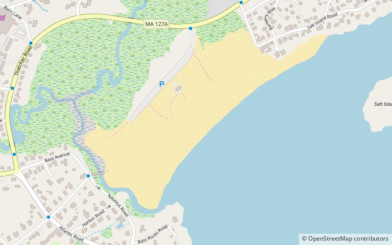 Good Harbor Beach location map