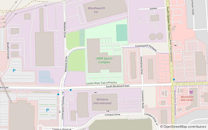 Ultimate Soccer Arenas location map