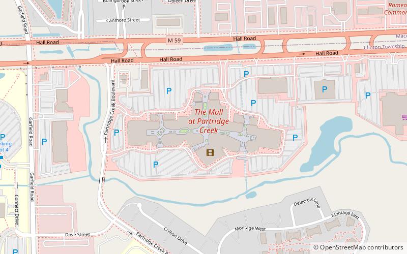 the mall at partridge creek clinton location map